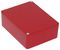 1590BBSRD - IP54 Red Stomp Box Aluminium Instrument Enclosure - 120x94x42mm