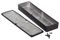 1590WBX2BK - IP65 Black Die Cast Aluminium Instrument Enclosure - 254x70x34.5mm