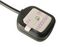 ALPHA19/3M/SMAM/S/S/17 - Active GPS Antenna, Ultra Small footprint, SMA Plug, 3m Lead