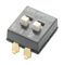 ADE02S04 - 2 Pole DIP / SIP Slide Switch, SPST, SMD, 24V DC, 100mA