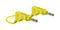 66.9407-200-24 - Stackable Banana Plug to Plug Test Lead, 4mm, 600V, 32A, 2m, Yellow