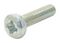 M2.510PRSTMCZ100- - M2.5 x 10mm Steel ZP Recessed Pan Head Pozidriv Machine Screws, 100 Pack