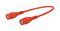 67.9770-100-22 - BNC Plug to Plug Test Lead, 1kV, 1m, Red