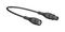 67.9773-100-21 - BNC Plug to Socket Test Lead, 1kV, 1m, Black