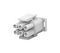 1-480704-0 - 6 Way Universal MATE-N-LOK Plug Housing, 6.35mm Pitch, Nylon Body