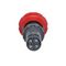 1SFA619550R1051 - Emergency Stop Push Button Switch, DPST-NC, Twist to Release, 1.5A, 127V AC