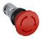 1SFA619550R1071 - Emergency Stop Push Button Switch, SPST-NC / SPST-NC, Twist to Release, 1.5A, 127V AC