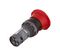 1SFA619550R1071 - Emergency Stop Push Button Switch, SPST-NC / SPST-NC, Twist to Release, 1.5A, 127V AC