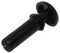 SR 3065B - 8.7mm x 6.4mm Nylon Snap Rivet, Black 100 Pack