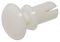SR 5075W - 10.7mm x 9mm Nylon Snap Rivet, White 100 Pack