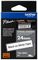 TZES251 - P-Touch Strong Adhesive Labelling Tape Cassette, Black on White, 24mm