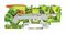 2106-1307 - 3 Conductor Ground Terminal Block Lever, Push In Cage Clamp, Open Tool Slots, 35mm DIN Rail, 20AWG to 8AWG, Green