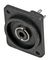 CP303100X - 3.5mm Vertical Stereo Jack Socket, Recess Plate, Panel Mount, Plain Holes