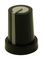 MC170805B - 14mm Instrument Control Knob, 6mm Spline Shaft, Black / White