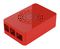 ASM-1900143-61 - Raspberry Pi 4 Case with Power Button, Red