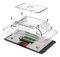 ASM-1900147-01 - Raspberry Pi 4 and Touchscreen Case, Transparent