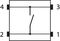 B3W-1000 - Switch, SPNO, Flat