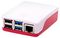 PI4B_CASE_RED/WHITE - Official Raspberry Pi 4 Case, Red and White