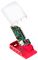 PI4B_CASE_RED/WHITE - Official Raspberry Pi 4 Case, Red and White