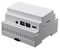 MP001137 - DIN Rail Mount Enclosure for Raspberry Pi 4, Grey Lid