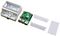 MP001137 - DIN Rail Mount Enclosure for Raspberry Pi 4, Grey Lid
