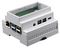 MP001138 - DIN Rail Mount Enclosure for Raspberry Pi 4, Clear Lid