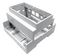 MP001138 - DIN Rail Mount Enclosure for Raspberry Pi 4, Clear Lid