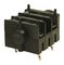 FCR1210 - Stackable 6.35mm (1/4") Mono Jack Socket with Nut, Kinked Legs, 2 breaking Contacts