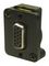 CP30229BM - VGA Socket to VGA Socket, Panel Mount Feedthrough Connector, Black Metal, CSK Holes