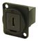 CP30201 - USB C Socket to USB C Socket, Feedthrough Panel Mount Connector, Plastic, CSK Holes