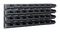 139182 - Wall Mounted Louvred Storage Panel with 32 Bins