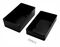 BIM2006/26-BLK/BLK - IP54 Black ABS Enclosure with Deep Lid - 190x110x90mm