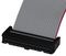 PLATE25F16LP - DB25 Female to IDC26 Female Header Slot Plate Adaptor, 400mm