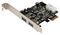 PEXUSB3S25 - 2-Port PCI-Ex SuperSpeed USB 3.0 Card Adaptor with UASP, LP4 Power