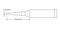 GT4-CN1505A - Soldering Tip, Conical/Sharp, 0.5mm