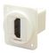 CP30200GXW - HDMI Socket to HDMI Socket Feedthrough Panel Mount Connector, White, Plain Holes