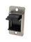 CP30741M - Dual Entry Slim Blanking Plate, Nickel, CSK Holes, Metal