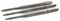 230-020 - M2 HSS Hand Tap Set, 3 Piece