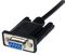 SCNM9FM2MBK - 2m 9 Way Male to Female Serial Null Modem Cable