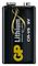 GPPVLCRV9000 - Lithium 9V PP3 Long-Life Battery