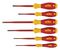 35389 - SlimFix VDE Insulated Slotted/Phillips Slim Screwdriver Set, 6 Piece