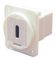 CP30201XW - USB C Socket to USB C Socket Feedthrough Connector Adaptor, White, Plastic, Plain Holes