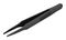 92 09 01 ESD - 115mm ESD Carbon Fibre Reinforced Plastic Tweezers, Straight Round Tips