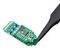 92 09 01 ESD - 115mm ESD Carbon Fibre Reinforced Plastic Tweezers, Straight Round Tips