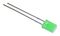 MP007950 - Rectangular LED, Super Green, 2mm x 5mm, 20mA, 2V, 571nm