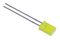 MP007952 - Rectangular LED, Super Yellow, 2mm x 5mm, 20mA, 2V, 590nm
