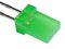 MP007956 - Rectangular LED, Super Green, 2mm x 5.25mm, 20mA, 2V, 571nm