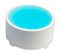 MP007999 - LED Light Bar Graph Array, Super Blue, 20 mA, 3.2 V, 30 mcd, 22mm