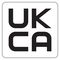 MP011310 - UKCA Labels 10 x 10mm, Black on White, 100 Pack