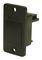 CP30641X1 - Slim Feedtrhough Blanking Plate, Black Plastic, 3.2mm Holes